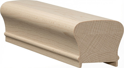 6210P Hard Maple Plowed Handrail