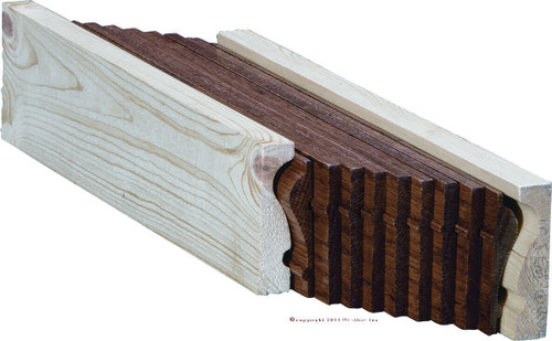 6210B Pine Bending Handrail