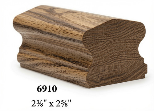 6910 Walnut Traditional Handrail