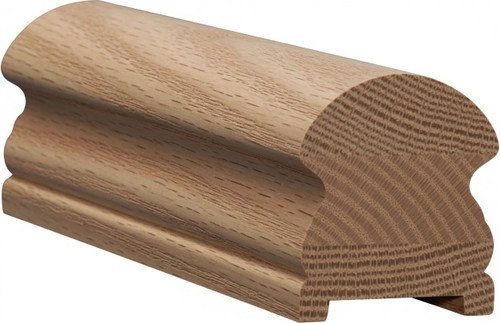 6519P Ash Plowed Handrail