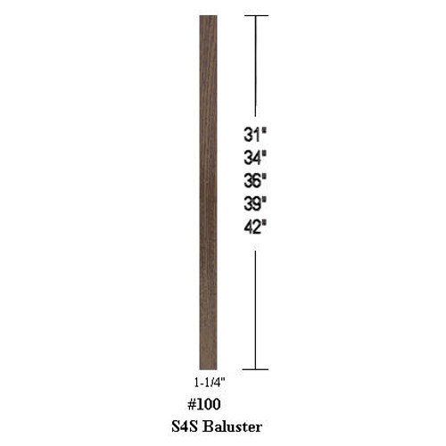 5060 1-1/4" S4S 31" Baluster