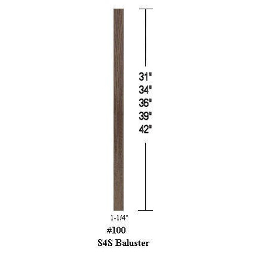 5060 1-1/4" S4S 34" Baluster