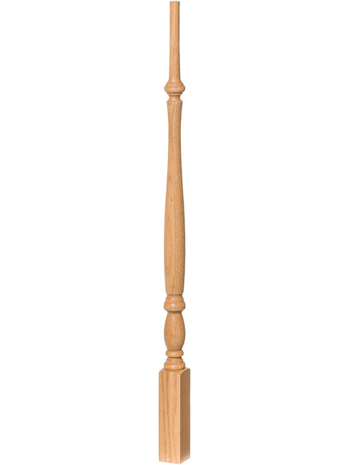 5442 42-inch Plain Country Classic Baluster - Red Oak