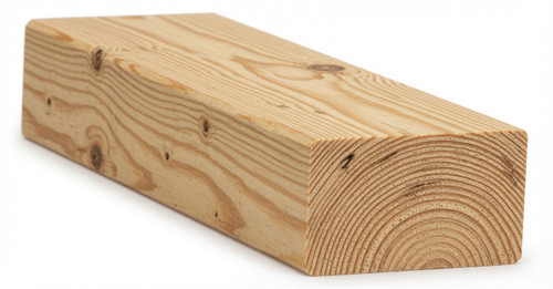 6002 2-3/4" x 1-9/16" Handrail, Non-Plowed - Yellow Pine