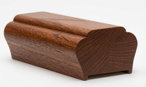 5700P Plowed Handrail - Brazilian Cherry