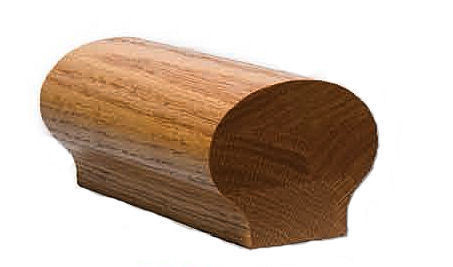 7600 Walnut Oval Handrail | Westfire Stair Parts ®