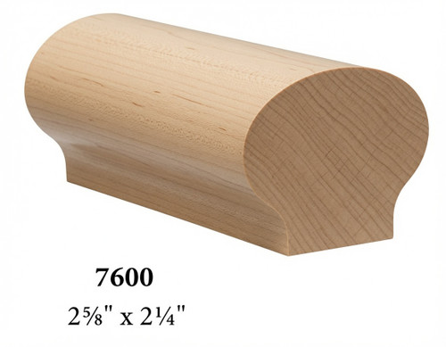 7600B Soft Maple Bending Handrail