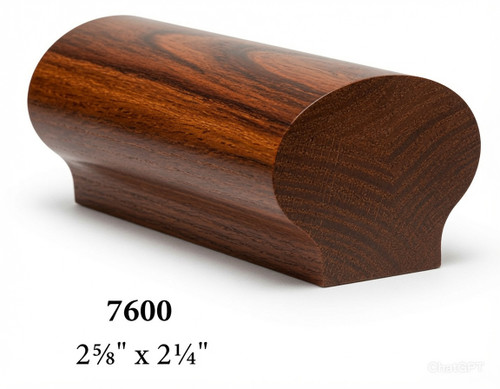 7600B Brazilian Cherry Bending Handrail