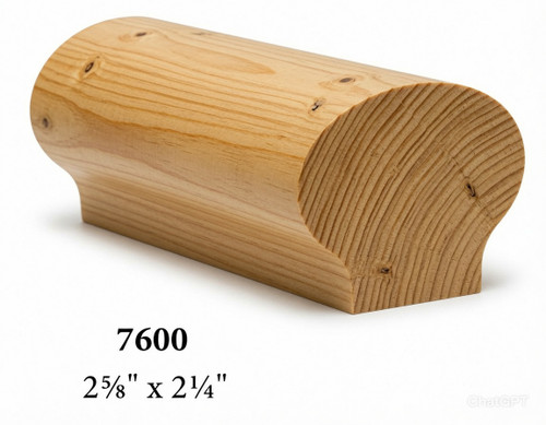 7600B Pine Bending Handrail