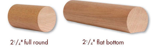 2250 Brazilian Cherry 2-1/4" Round Handrail