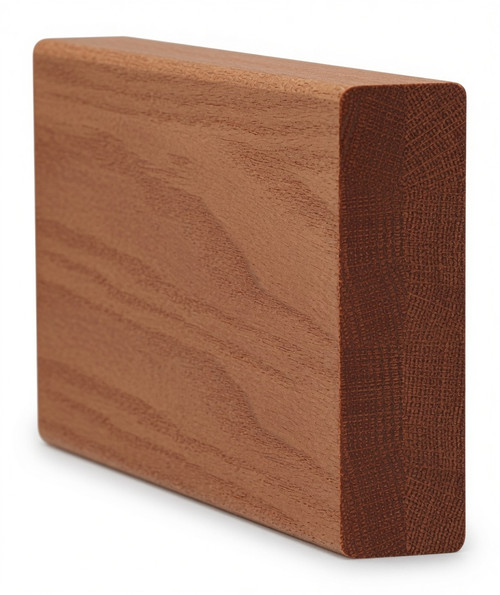 6003 2X6 Contemporary Handrail without Finger-Grips - Mahogany