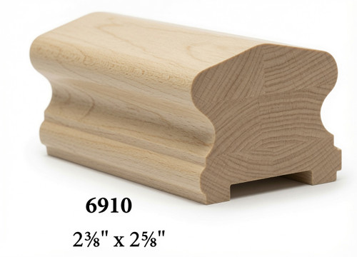 6910P Birch Plowed Handrail
