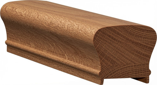 6210P Mahogany Plowed Handrail
