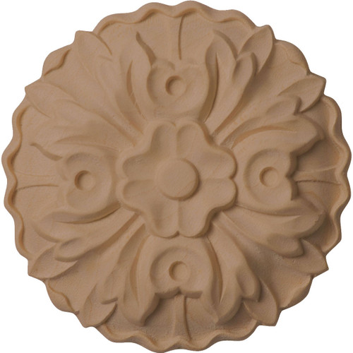 Kent Floral Rosette, 6-7/8