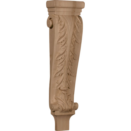 Acanthus Pilaster Corbel, 6-1/4" X 3" X 22" (CORW06X03X22PA)