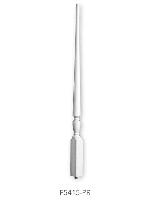 F5415 40" Sheraton Primed Baluster (Poplar illustrated but not available in the 40")