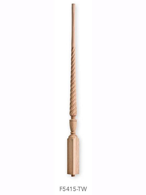 F5415-TW 36" Rope Twist Sheraton Baluster