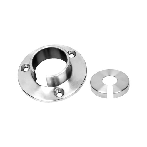 Round Glass Cap Rail Wall Mount Flange (AX00.032.175.A.SP)