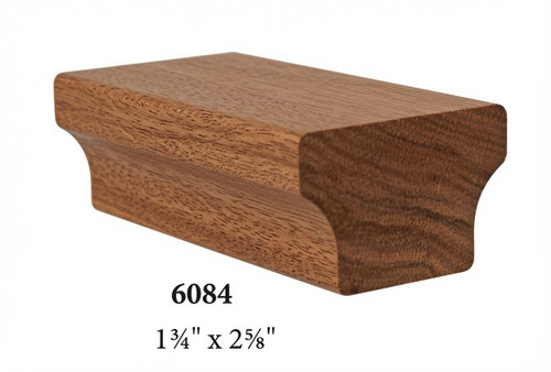 6084 Contemporary Handrail - Mahogany
