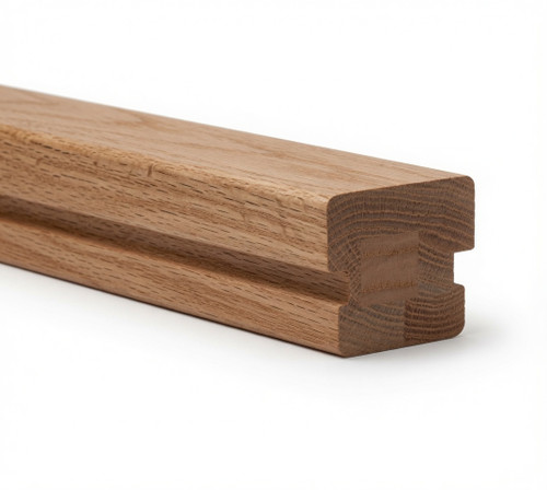 7800 Contemporary Handrail - Red Oak