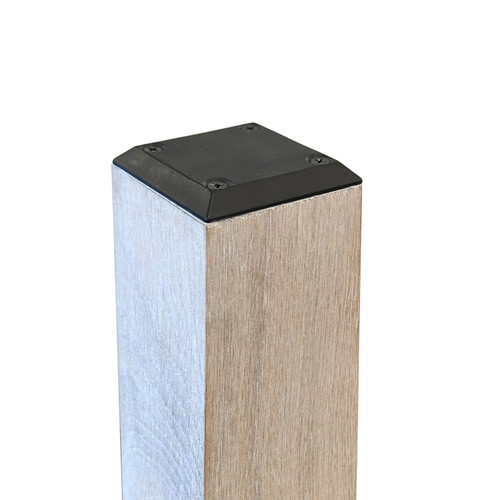 HFSTB-4000-CAP-C Metal Cap with Chamfered Edge Installed HFSTB-4000-CAP-C Metal Cap with Chamfered Edge Installed