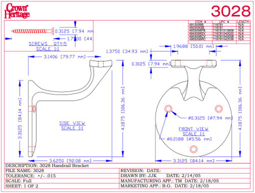 3028 CADD Drawing