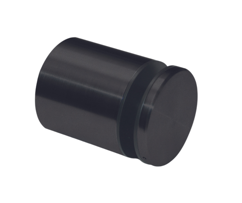 E40910/MB Nero Round Glass Clamp For 5/16" - 11/16" Thick Glass