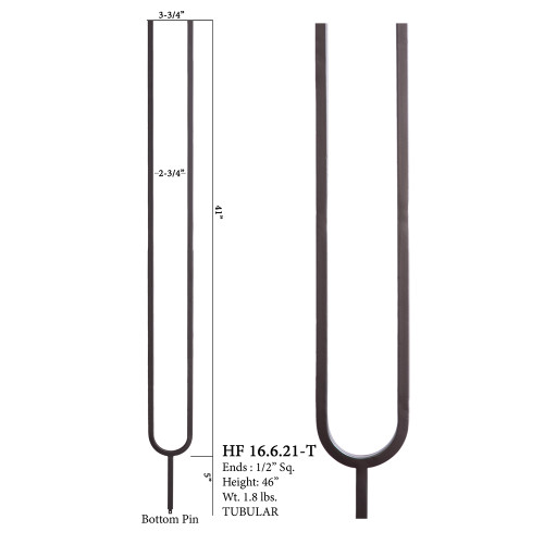 HF16.6.21 U-Shaped Arch Baluster