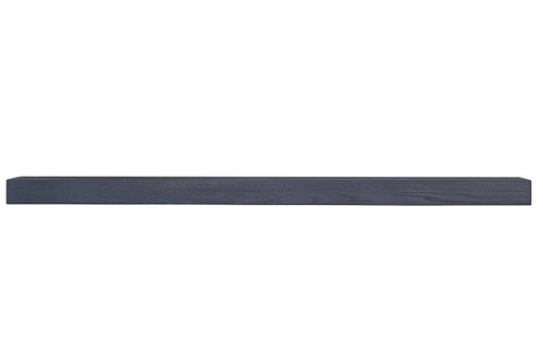 NCL Linear Non-Combustable Fireplace Mantel Shelf, Graphite