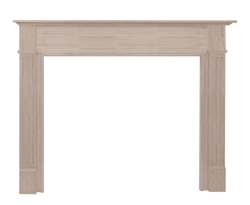 The Williamsburg 48" Fireplace Mantel (110-48), Unfinished