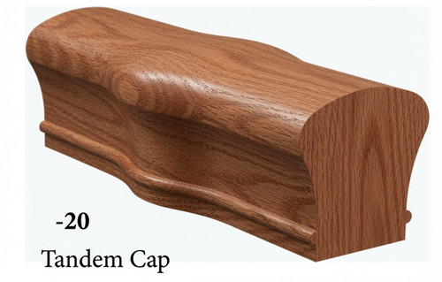 7020 Tandem Cap - Red Oak