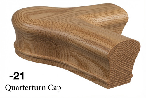 7021 Quarter-turn Cap - Hickory