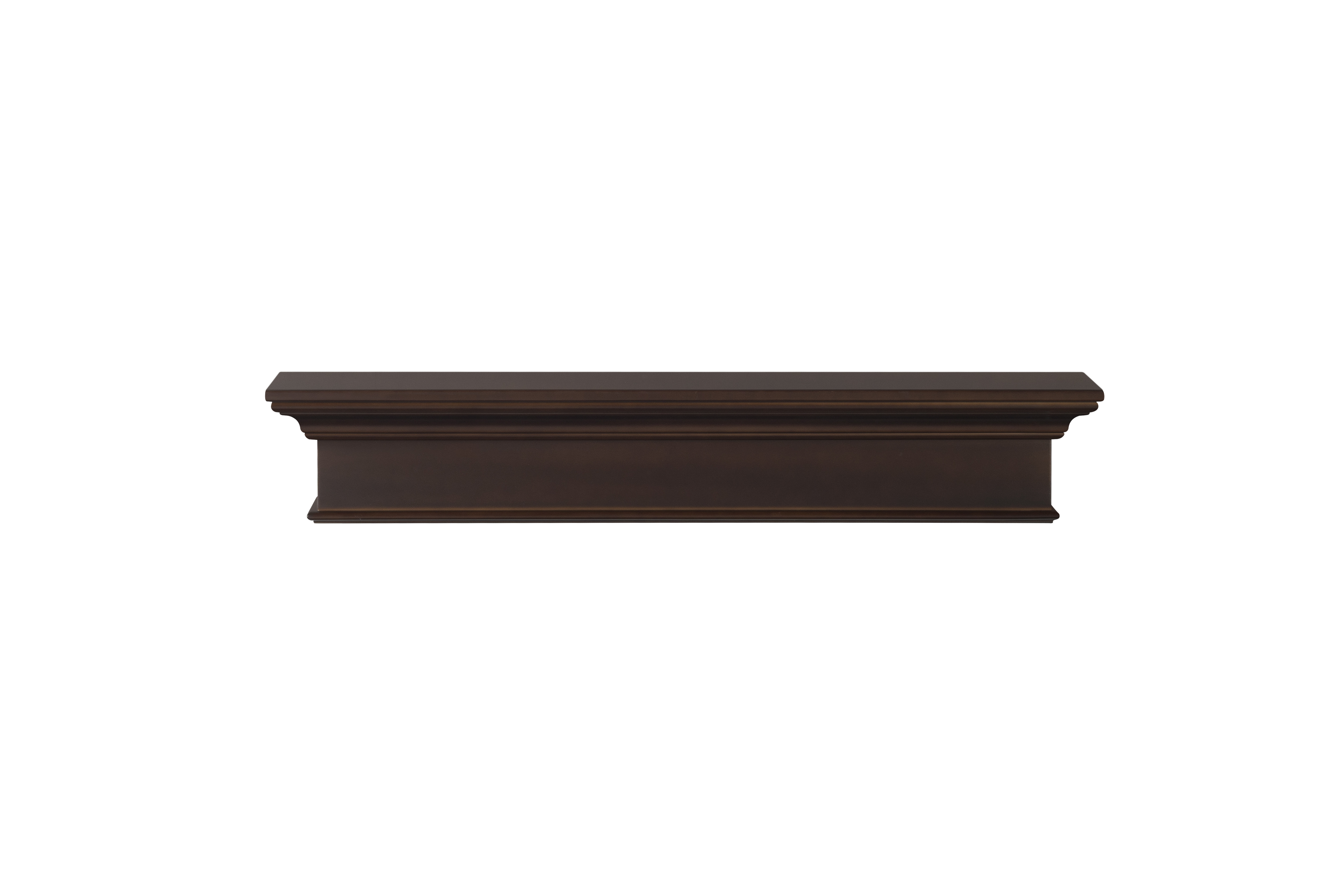 The Henry 610 Chocolate Brown Painted Fireplace Mantel Shelf