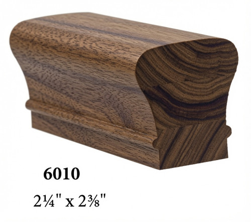 6010 Walnut Colonial Handrail | Westfire Stair Parts ®