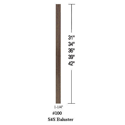 SP-5060 S4S Stair Baluster | Westfire Stair Parts ®