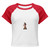 Women’s micro rib raglan baby tee