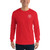 Bushcrafting, Mini Logo, Long Sleeve T-Shirt
