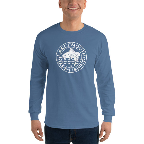 Largemouth Bass Fishing, Long Sleeve T-Shirt