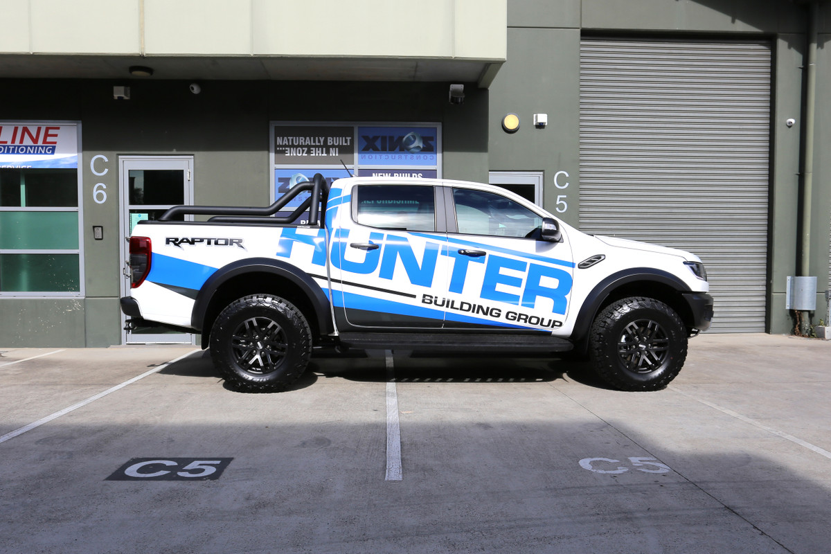 Vehicle Signs - Ute Dual Cab Comprehensive - Trixle Group Pty Ltd