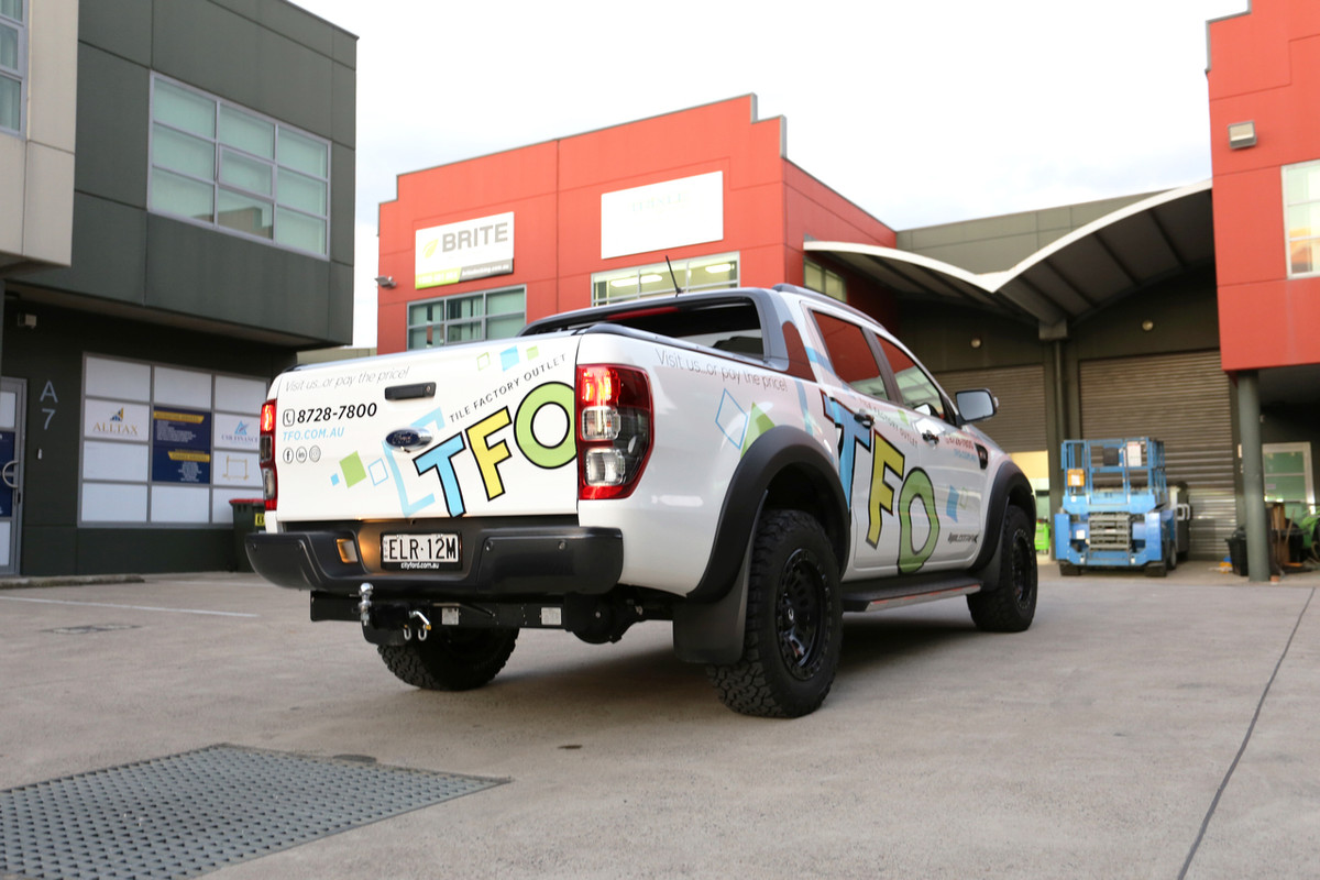 Vehicle Signs - Ute Dual Cab Comprehensive - Trixle Group Pty Ltd