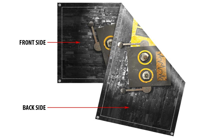 double sided banner printing