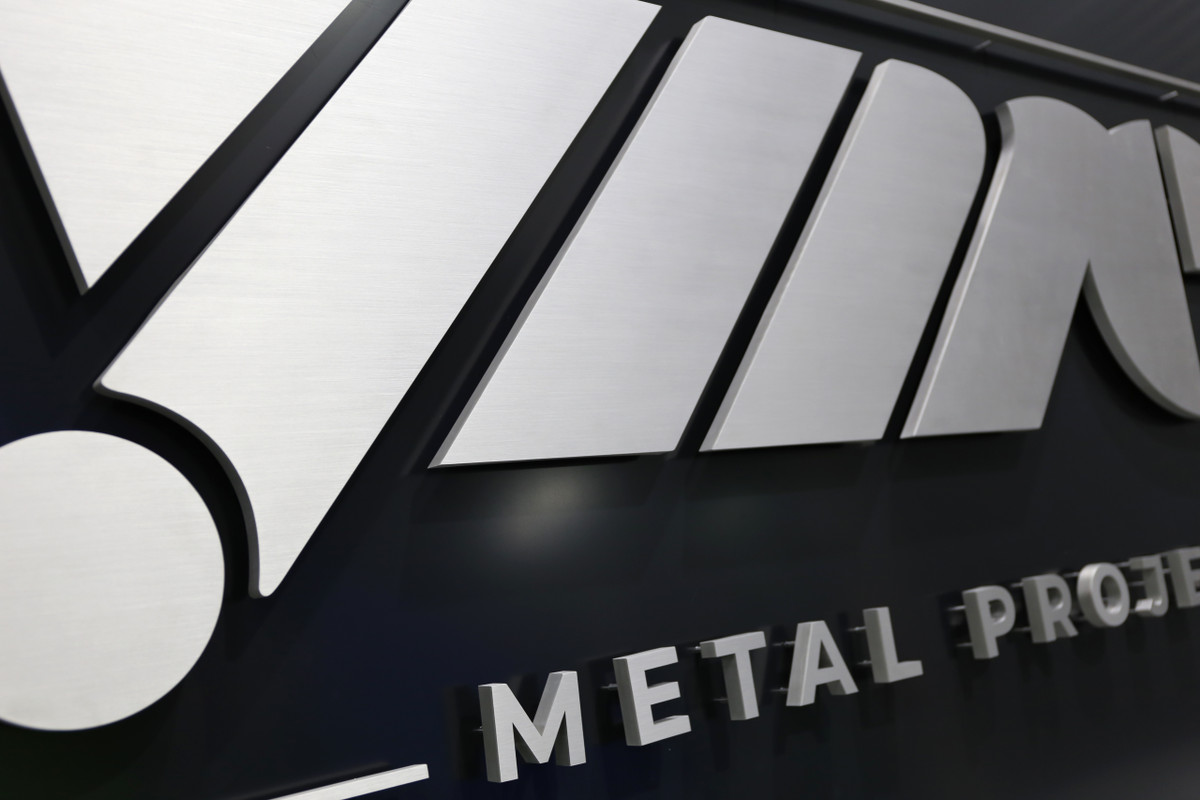 Reception/Office Sign - 3D Metal - Trixle Group Pty Ltd
