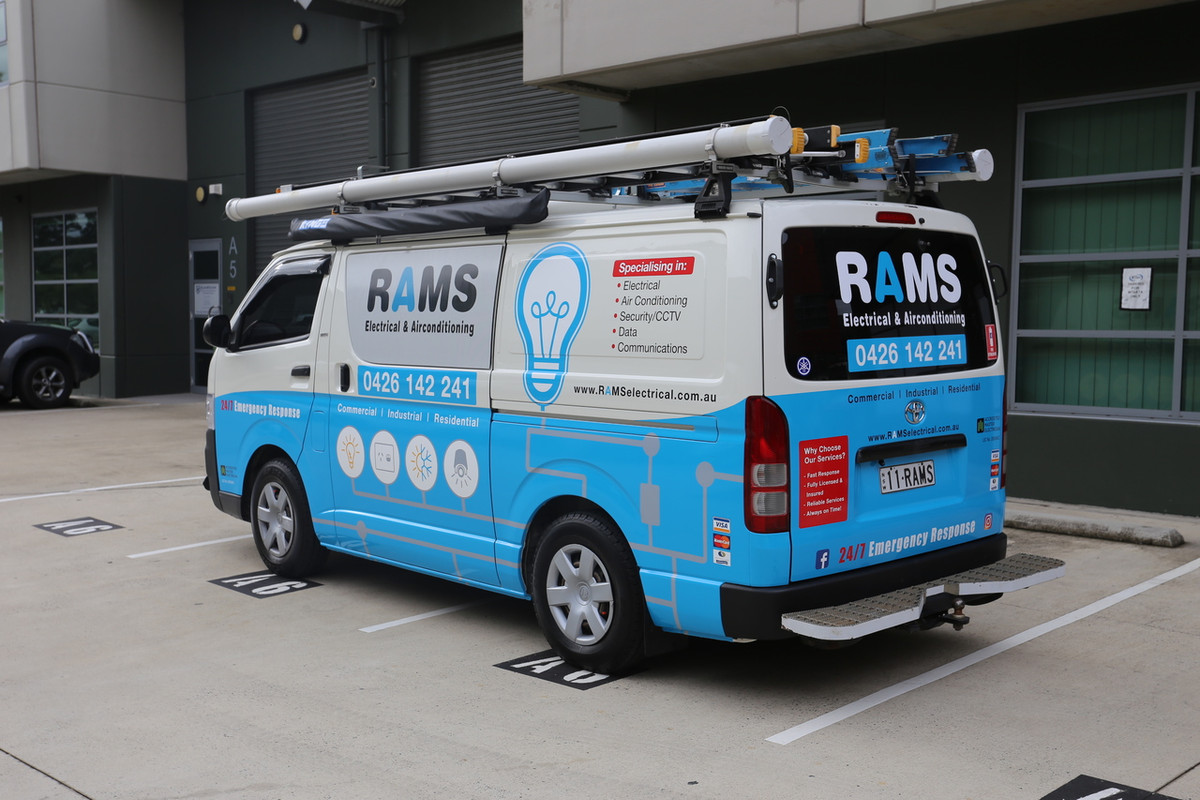 Vehicle Wrap - Van Standard 1/2 Wrap - Trixle Group Pty Ltd