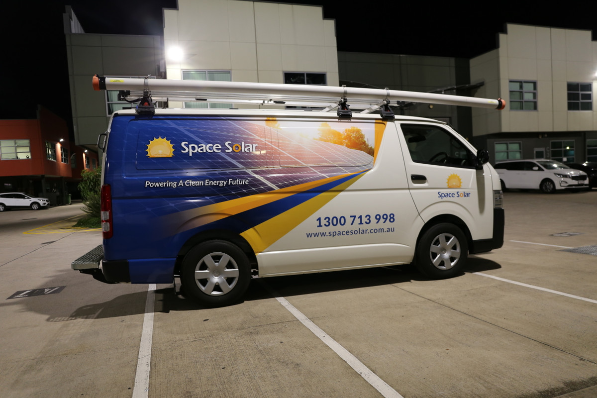 Vehicle Wrap - Van Standard 1/2 Wrap - Trixle Group Pty Ltd