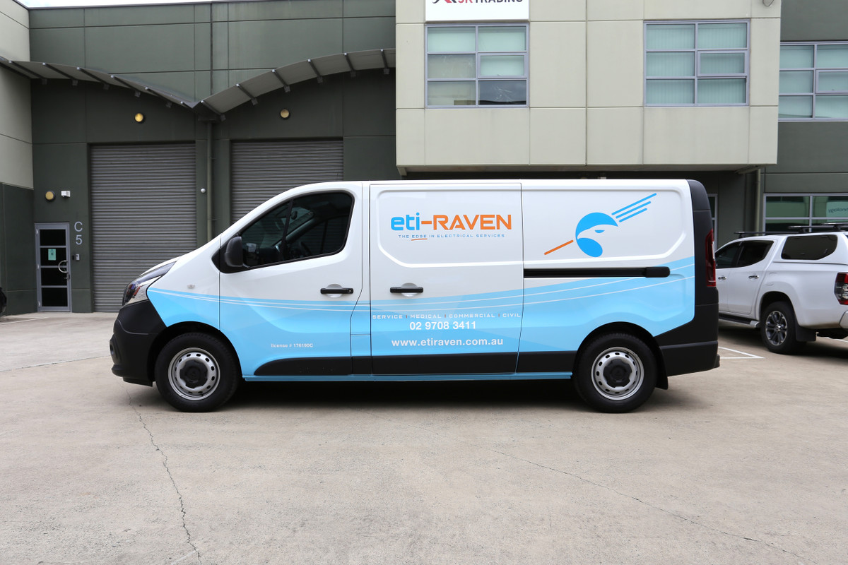 Vehicle Wrap - Van Standard 1/2 Wrap - Trixle Group Pty Ltd