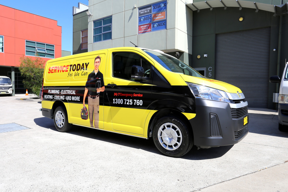 Vehicle Wrap - Van Standard Wrap - Trixle Group Pty Ltd