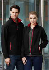 Geneva Jacket (Black/Red)