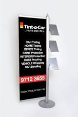 Launch Brochure Stand