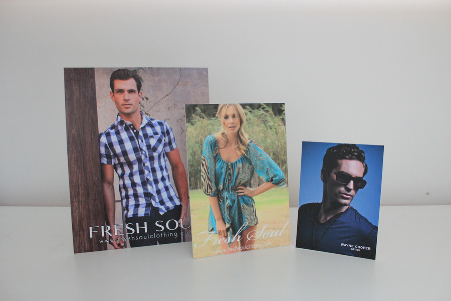 Counter Cards - PVC Size Options