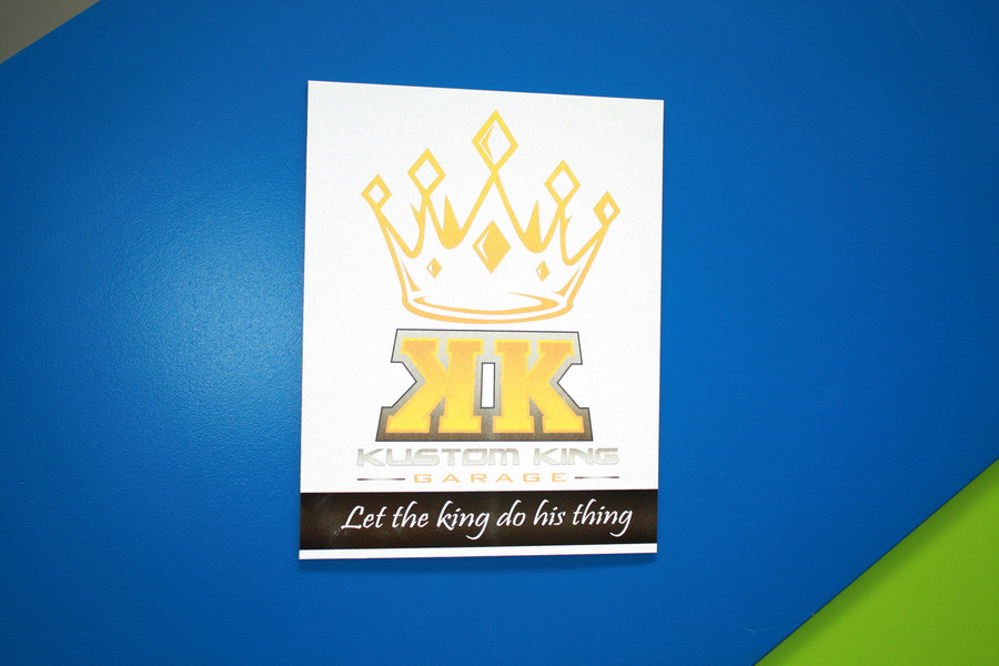 Kustom King Reflective Print